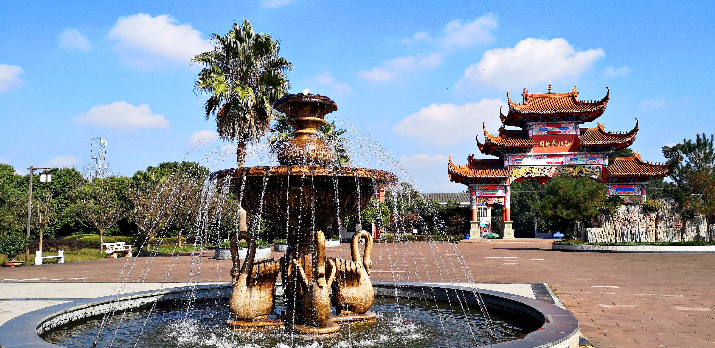 红枫艺术陵园环境